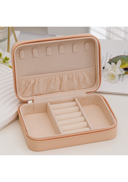 Basit Mücevher Çantası Taşınabilir Seyahat Mücevher Organizatörü (Yurt Dışından)