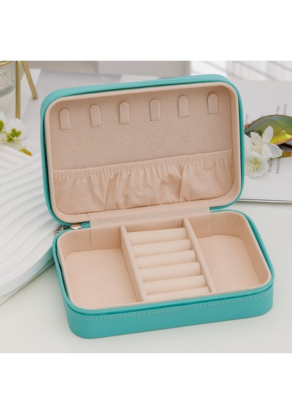 Basit Mücevher Çantası Taşınabilir Seyahat Mücevher Organizatörü (Yurt Dışından)