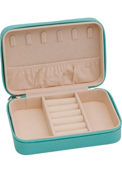 Basit Mücevher Çantası Taşınabilir Seyahat Mücevher Organizatörü (Yurt Dışından)