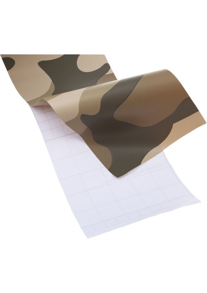 Rulo Camo Araba Etiket Karbon Fiber Motosiklet Pvc Vinil Ordu Etiket Camo Woodland Kamuflaj Etiket Sarı Kamuflaj 152X10 cm (Yurt Dışından) indirimleri