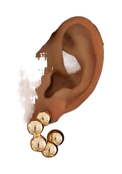 Niş Tasarım Çok Yönlü Küpe Kişilik Küpe Küpe Takı Kadın (Yurt Dışından)