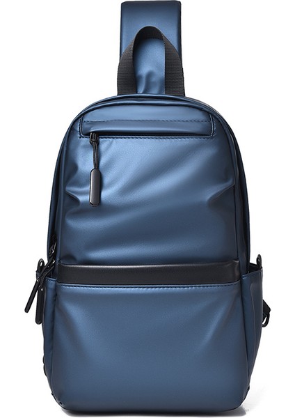 Erkek Omuz Çantası Büyük Kapasiteli Göğüs Çantası Basit ve Kullanışlı Seyahat Çantası (Yurt Dışından)