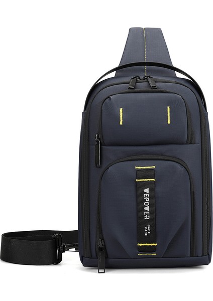 Yeni Iş Göğüs Çantası Commuter Crossbody Çanta Erkek Açık Taşınabilir Çanta Açık Seyahat Göğüs Çantası (Yurt Dışından)