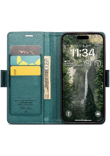 IPhone 16 Için Flip Case Artı Cüzdan Kılıf Darbeye Vaka Kickstand Anti (Yurt Dışından) indirimleri