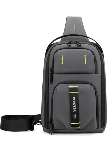 Yeni Iş Göğüs Çantası Commuter Crossbody Çanta Erkek Açık Taşınabilir Çanta Açık Seyahat Göğüs Çantası (Yurt Dışından)