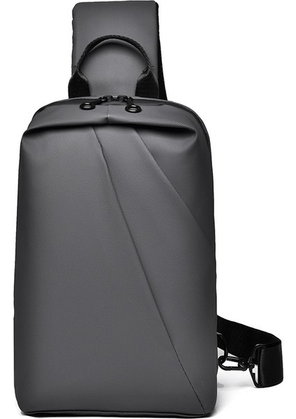 Çok Fonksiyonlu Banliyö Erkek Göğüs Çantası Omuz Çantası Moda Çok Yönlü Küçük Çanta Kore Versiyonu (Yurt Dışından)