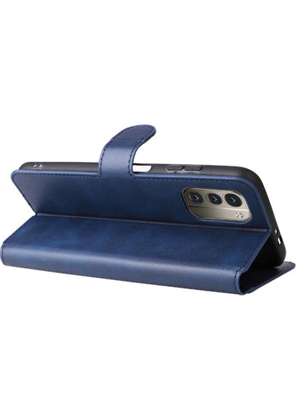 Nokia G11 Basit Iş Pu Deri Manyetik Kapaklı Cüzdan Telefon Kılıfı Kart Tutuculu Koruma Kılıfı (Yurt Dışından) modelleri