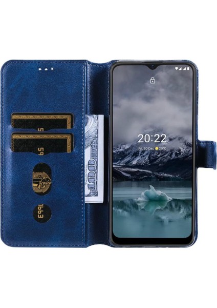 Nokia G11 Basit Iş Pu Deri Manyetik Kapaklı Cüzdan Telefon Kılıfı Kart Tutuculu Koruma Kılıfı (Yurt Dışından) indirimleri