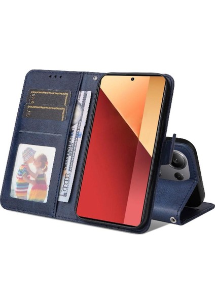 Xiaomi Poco M6 Pro 4g Basit Iş Pu Deri Manyetik Kapaklı Cüzdan Telefon Kılıfı Kart Tutuculu Koruma Kılıfı (Yurt Dışından) indirimleri