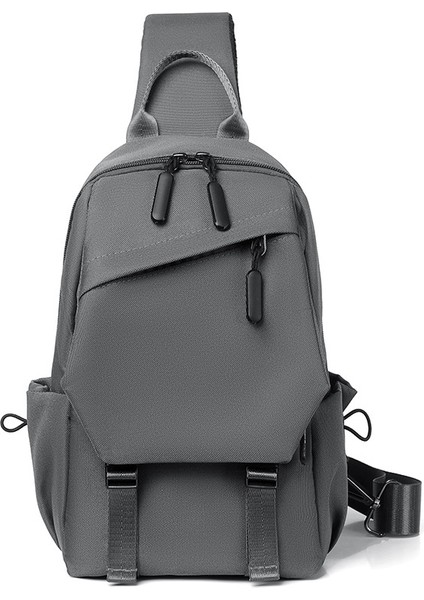 Göğüs Çantası Erkek Spor Öğrencileri Omuz Çantası Rahat Erkek Bel Çantası Moda Küçük Çanta (Yurt Dışından)