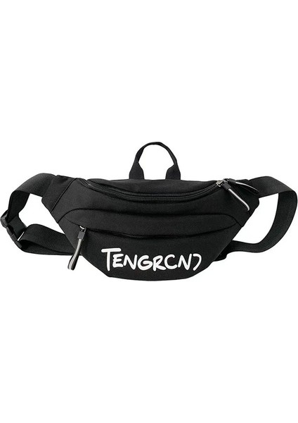 Erkek Büyük Kapasiteli Omuz Crossbody Küçük Çanta Çok Fonksiyonlu Göğüs Çantası Spor Bisiklet Çantası Kadın (Yurt Dışından)