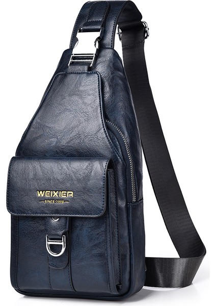 Göğüs Çantası Crossbody Erkek Su Geçirmez Crossbody Göğüs Çantası Omuz Çantası Satchel Erkek (Yurt Dışından)