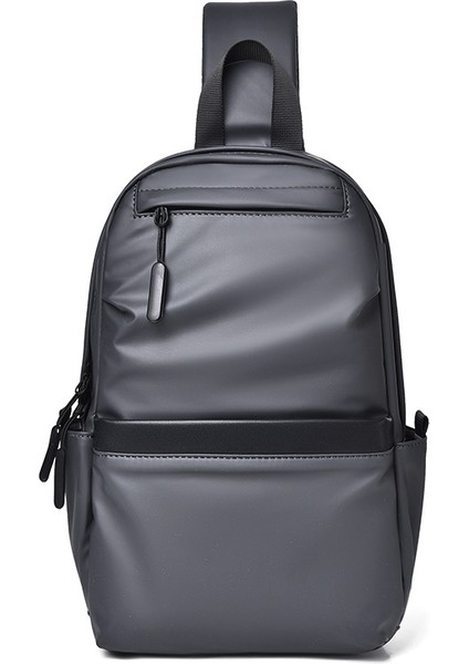 Erkek Omuz Çantası Büyük Kapasiteli Göğüs Çantası Basit ve Kullanışlı Seyahat Çantası (Yurt Dışından)