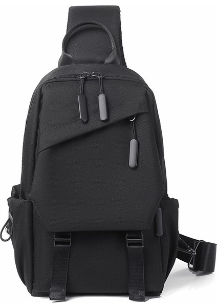 Göğüs Çantası Erkek Spor Öğrencileri Omuz Çantası Rahat Erkek Bel Çantası Moda Küçük Çanta (Yurt Dışından)