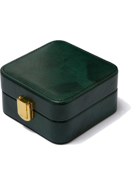 Aynalı Seyahat Taşınabilir Aksesuar Mücevher Düzenleyici (Yurt Dışından)