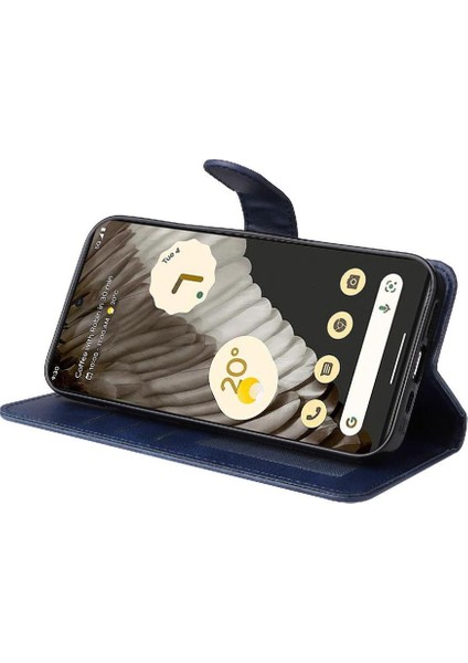 Google Pixel 7 Pro Basit Iş Pu Deri Manyetik Kapaklı Cüzdan Telefon Kılıfı Kart Tutuculu Koruma Kılıfı (Yurt Dışından) fiyatları