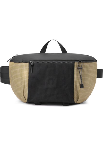 Yeni Büyük Kapasiteli Çok Fonksiyonlu Moda Bel Paketi Açık Spor Omuz Çantası Erkekler ve Kadınlar Evrensel Crossbody Çanta (Yurt Dışından)