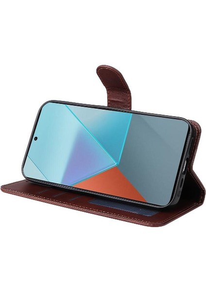 Xiaomi Redmi Note 13 Pro 5g Basit Iş Pu Deri Manyetik Kapaklı Cüzdan Telefon Kılıfı Kart Tutuculu Koruma Kılıfı (Yurt Dışından) modelleri