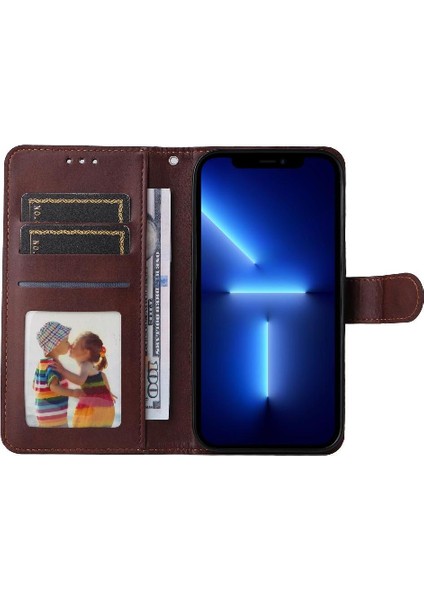 Xiaomi Redmi Note 14 4g Basit Iş Pu Deri Manyetik Kapaklı Cüzdan Telefon Kılıfı Kart Tutuculu Koruma Kılıfı (Yurt Dışından) modelleri
