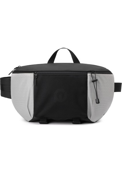 Yeni Büyük Kapasiteli Çok Fonksiyonlu Moda Bel Paketi Açık Spor Omuz Çantası Erkekler ve Kadınlar Evrensel Crossbody Çanta (Yurt Dışından)