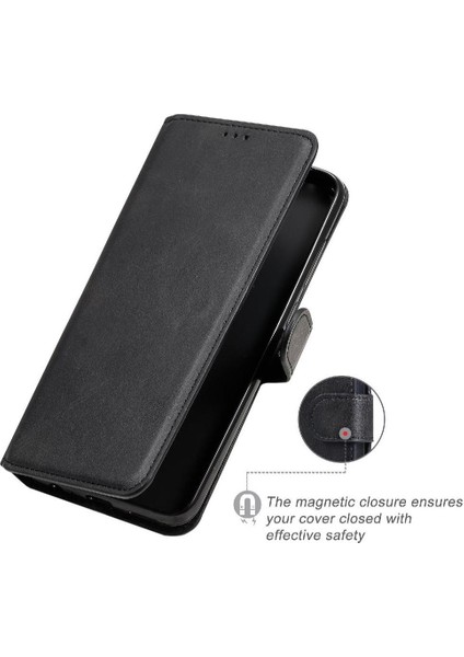 Xiaomi Redmi Note 9 4g Basit Iş Pu Deri Manyetik Kapaklı Cüzdan Telefon Kılıfı Kart Tutuculu Koruma Kılıfı (Yurt Dışından) modelleri