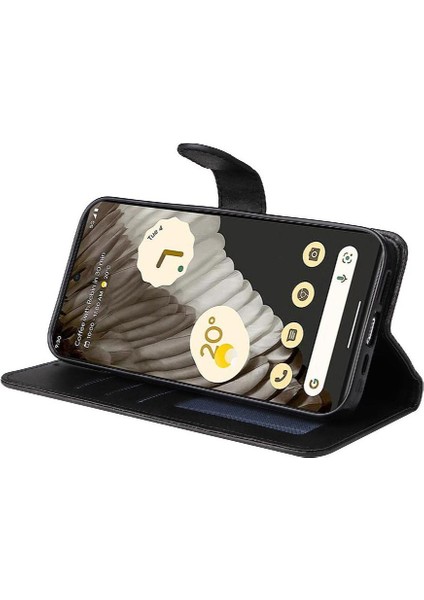 Google Pixel 7 Pro Basit Iş Pu Deri Manyetik Kapaklı Cüzdan Telefon Kılıfı Kart Tutuculu Koruma Kılıfı (Yurt Dışından) indirimleri