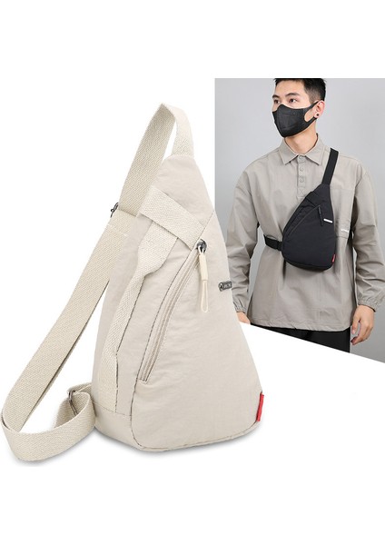 Erkek Göğüs Çantası 2025 Yeni Omuz Gelgit Çantası Japon Naylon Banliyö Bel Çantası Iş Gündelik Çok Fonksiyonlu Crossbody Çanta (Yurt Dışından) fiyatları