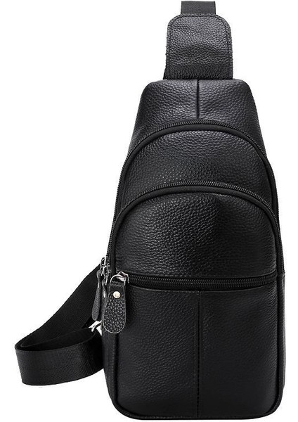 Göğüs Çantası Iş Erkek Crossbody Çanta Basit Göğüs Çantası (Yurt Dışından)