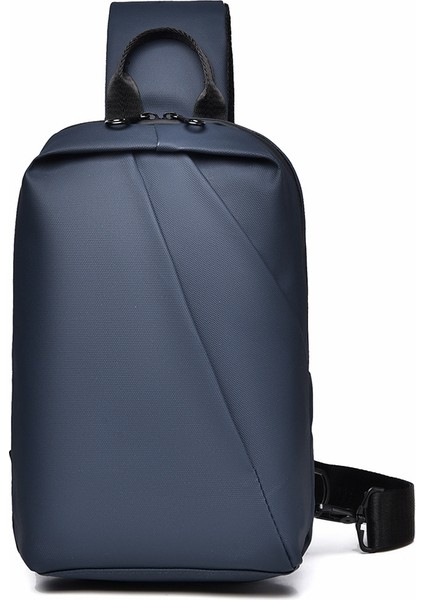 Çok Fonksiyonlu Banliyö Erkek Göğüs Çantası Omuz Çantası Moda Çok Yönlü Küçük Çanta Kore Versiyonu (Yurt Dışından)