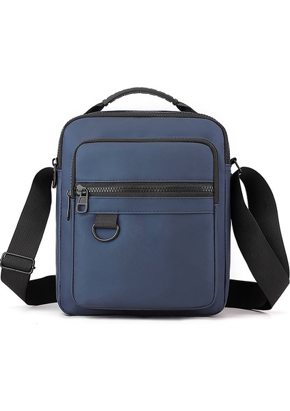 Erkek Günlük Omuz Çantası Crossbody Çanta Basit Moda Trend Çanta Naylon Çanta (Yurt Dışından)