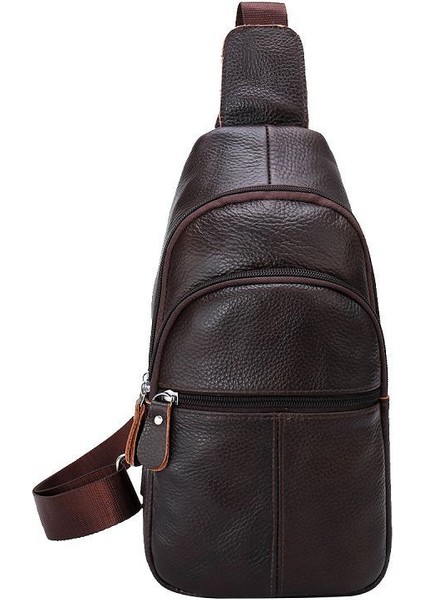 Göğüs Çantası Iş Erkek Crossbody Çanta Basit Göğüs Çantası (Yurt Dışından)