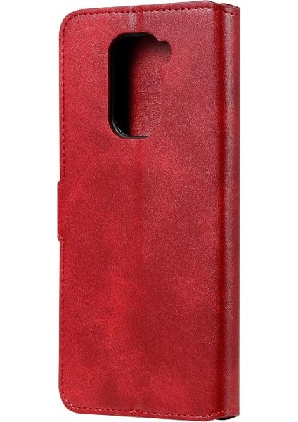 Xiaomi Redmi Note 9 4g Basit Iş Pu Deri Manyetik Kapaklı Cüzdan Telefon Kılıfı Kart Tutuculu Koruma Kılıfı (Yurt Dışından) indirimleri