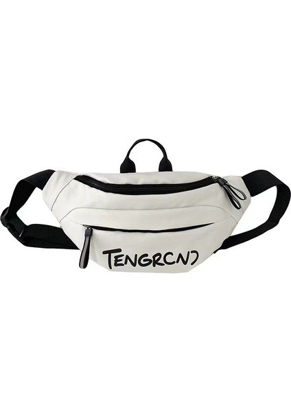 Erkek Büyük Kapasiteli Omuz Crossbody Küçük Çanta Çok Fonksiyonlu Göğüs Çantası Spor Bisiklet Çantası Kadın (Yurt Dışından)