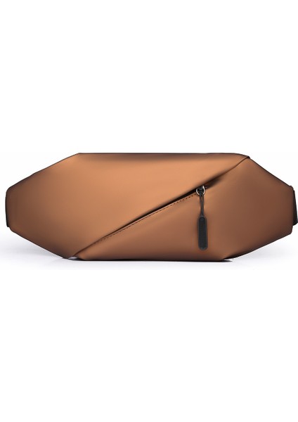 Bel Çantası Açık Göğüs Çantası Iş Crossbody Çanta Çok Fonksiyonlu Trend Göğüs Çantası Erkek Spor Omuz Çantası (Yurt Dışından)