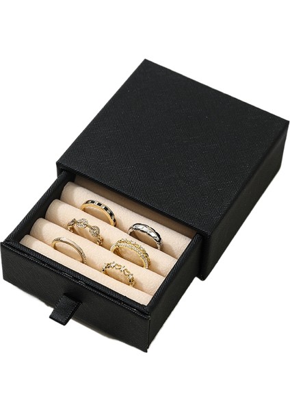 Çekmeceli Mücevher Kutusu Saklama Hediye Kutusu (Yurt Dışından)