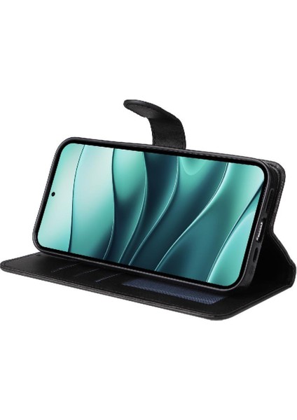 Xiaomi Redmi Note 14 5g Basit Iş Pu Deri Manyetik Kapaklı Cüzdan Telefon Kılıfı Kart Tutuculu Koruma Kılıfı (Yurt Dışından) fiyatları