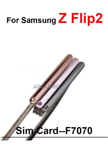Samsung Z Flip 2 Sim Aparatı Sim Tray
