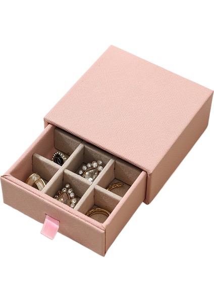 Çekmeceli Mücevher Kutusu Saklama Hediye Kutusu (Yurt Dışından)