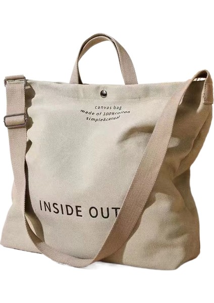 Kanvas Çapraz Askılı Çanta Erkek El Çantası El Çantası Banliyö Çantası Erkek Üniversite Öğrencileri Sınıf Çantası Omuz Çantası Büyük Kapasiteli (Yurt Dışından)