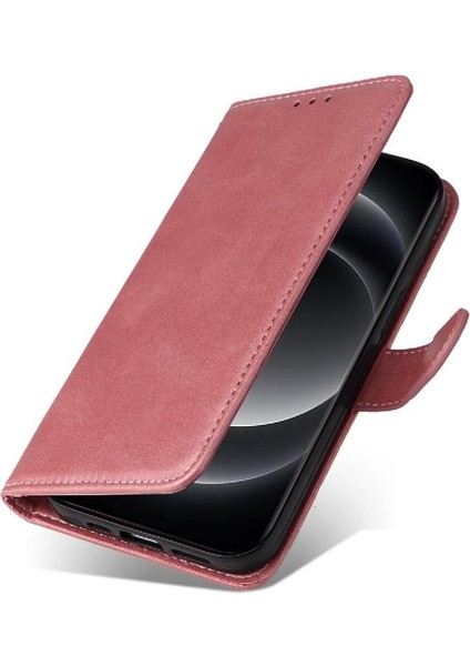 Xiaomi 14 Ultra Basit Iş Pu Deri Manyetik Kapaklı Cüzdan Telefon Kılıfı Kart Tutuculu Koruma Kılıfı (Yurt Dışından) modelleri