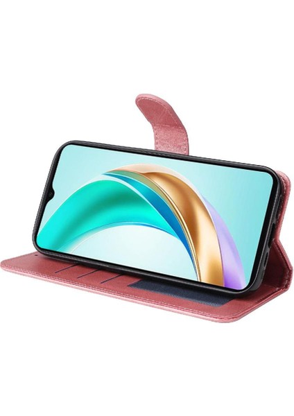Honor X6B 4g Basit Iş Pu Deri Manyetik Kapaklı Cüzdan Telefon Kılıfı Kart Tutuculu Koruma Kılıfı (Yurt Dışından) fiyatları