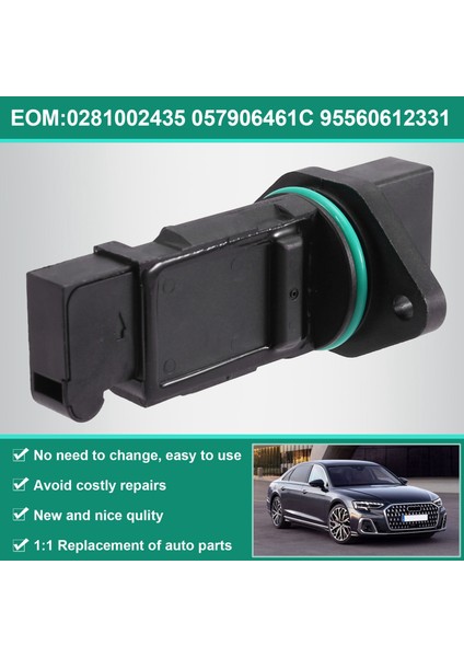 Hava Akış Ölçer Sensörü 0281002435 057906461C 95560612331 Audi A8 Porsche Cayenne 955 Için (Yurt Dışından) indirimleri