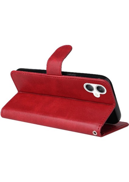 Samsung Galaxy A06 Basit Iş Pu Deri Manyetik Kapaklı Cüzdan Telefon Kılıfı Kart Tutuculu Koruma Kılıfı (Yurt Dışından) modelleri