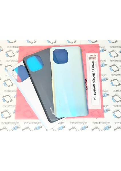 Xiaomi Mi 11 Arka Kapak Batarya Pil Kapağı (Cam)
