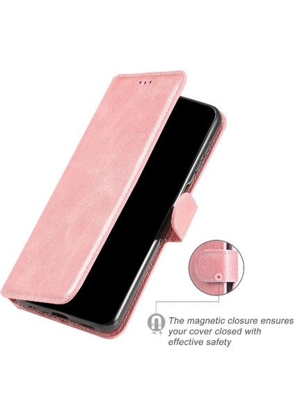 Realme C35 Basit Iş Pu Deri Manyetik Kapaklı Cüzdan Telefon Kılıfı Kart Tutuculu Koruma Kılıfı (Yurt Dışından) fiyatları