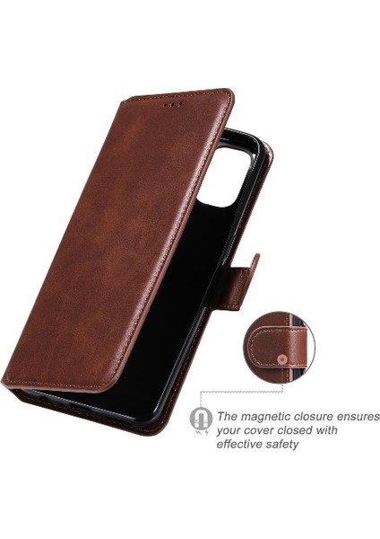 Oneplus Nord N10 5g Basit Iş Pu Deri Manyetik Kapaklı Cüzdan Telefon Kılıfı Kart Tutuculu Koruma Kılıfı (Yurt Dışından) fırsatları