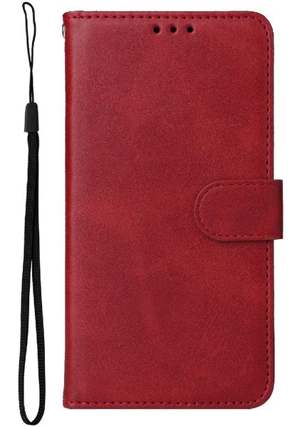 Vivo Y04 Basit Iş Pu Deri Manyetik Kapaklı Cüzdan Telefon Kılıfı Kart Tutuculu Koruma Kılıfı (Yurt Dışından) fırsatları