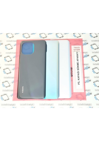 Xiaomi Mi 11 Arka Kapak Batarya Pil Kapağı (Cam) indirimleri