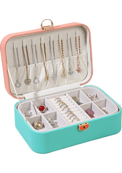 Taşınabilir Seyahat Mücevher Kutusu Düzenleyici (Yurt Dışından)