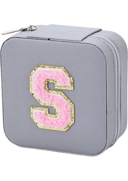 Mini Alfabe Mücevher Kutusu Taşınabilir Mücevher Seyahat Organizatörü (Yurt Dışından)